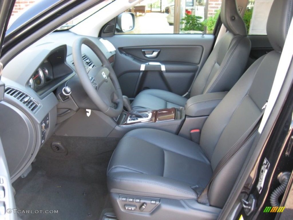 Off Black Interior 2012 Volvo XC90 3.2 AWD Photo #52235101