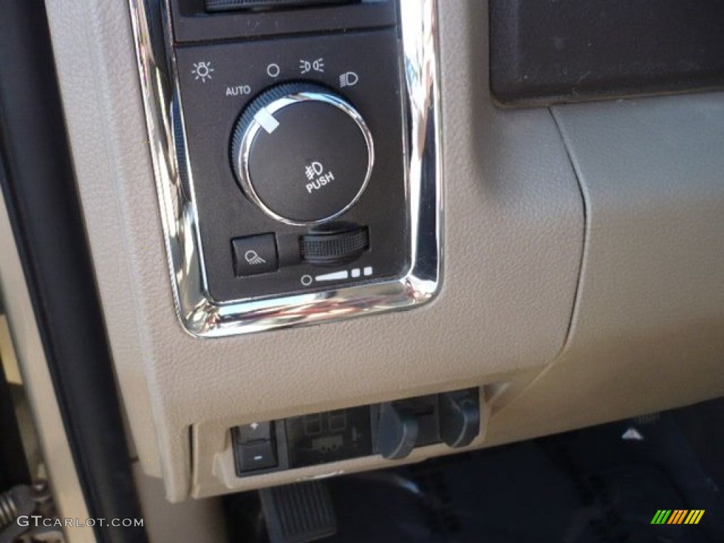 2011 Dodge Ram 3500 HD Laramie Mega Cab 4x4 Dually Controls Photo #52235206
