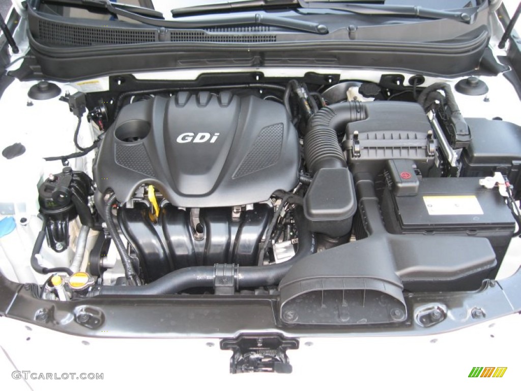 2012 Hyundai Sonata GLS 2.4 Liter GDI DOHC 16-Valve D-CVVT 4 Cylinder Engine Photo #52235479