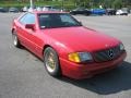 1991 Signal Red Mercedes-Benz SL Class 300 SL Roadster  photo #4