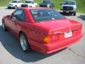 1991 Signal Red Mercedes-Benz SL Class 300 SL Roadster  photo #8