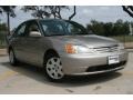 2001 Titanium Metallic Honda Civic EX Sedan  photo #1