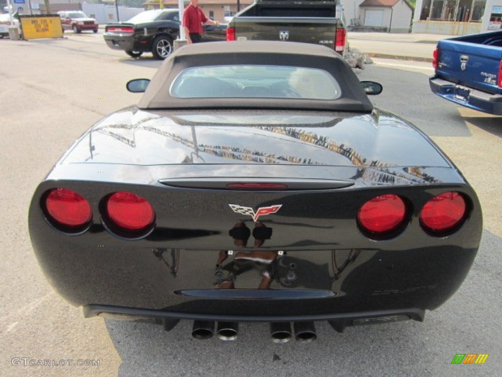 Black 2008 Chevrolet Corvette Convertible Exterior Photo #52237609