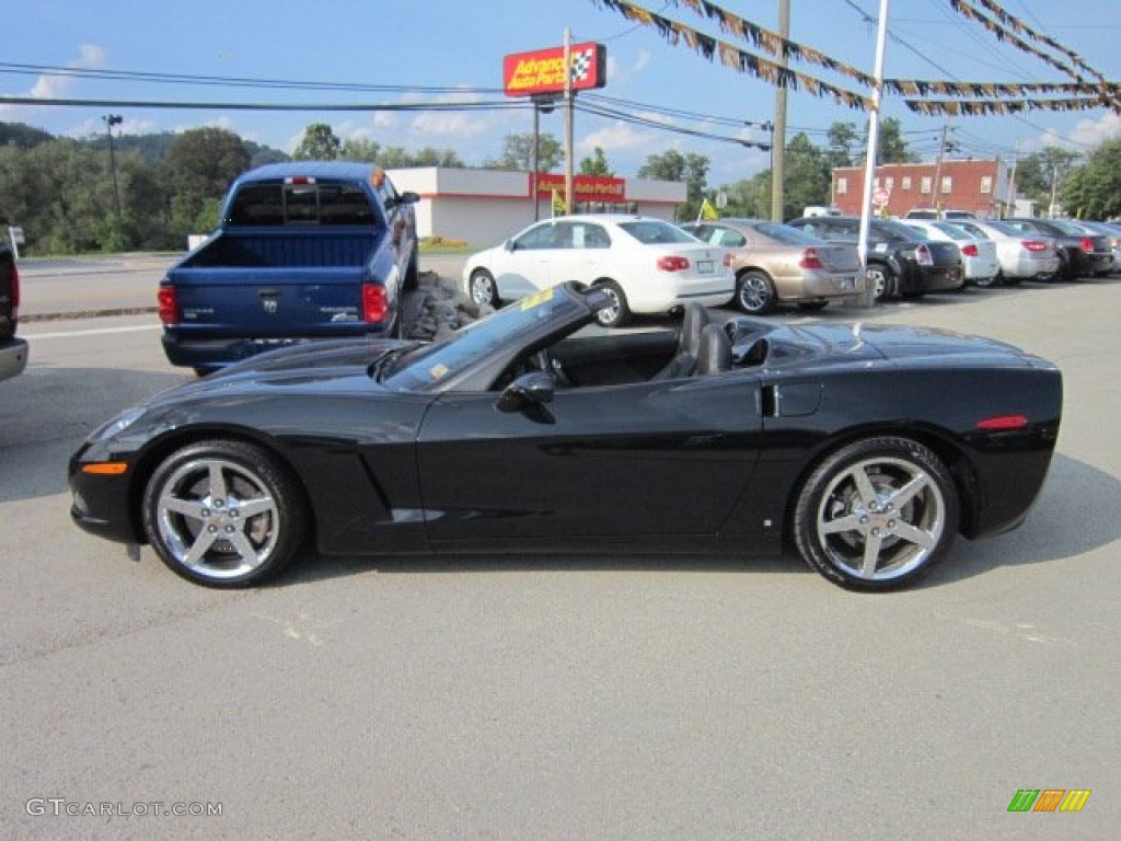 Black 2008 Chevrolet Corvette Convertible Exterior Photo #52237651