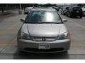 2001 Titanium Metallic Honda Civic EX Sedan  photo #12