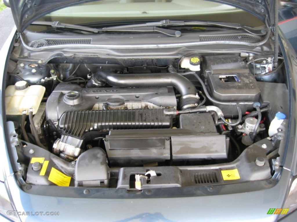 2005 Volvo S40 T5 2.5 Liter Turbocharged DOHC 20 Valve Inline 5 Cylinder Engine Photo #52237687