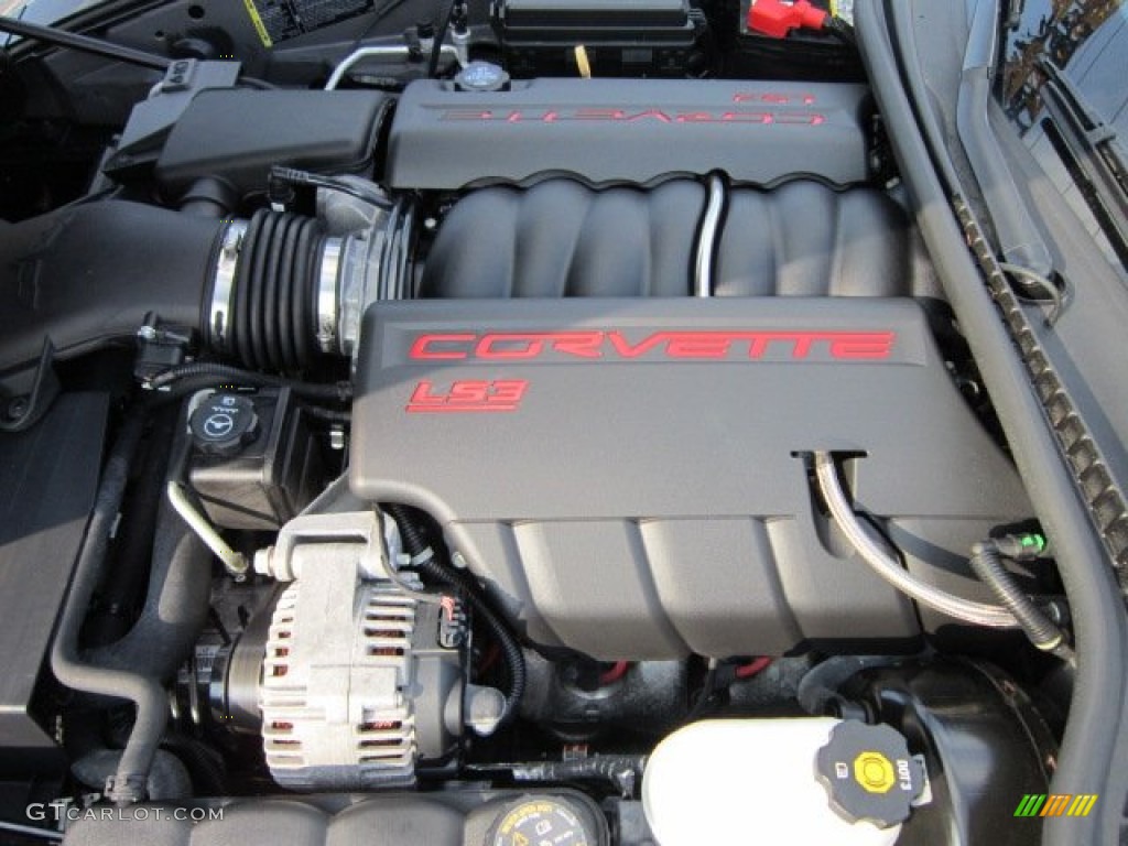2008 Chevrolet Corvette Convertible 6.2 Liter OHV 16-Valve LS3 V8 Engine Photo #52237891