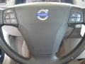 2005 Volvo S40 Dark Beige/Quartz Leather Interior Steering Wheel Photo