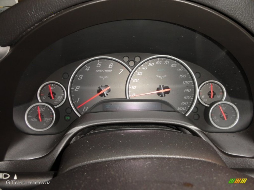 2007 Chevrolet Corvette Coupe Gauges Photo #52239727
