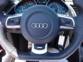 Black Fine Nappa Leather Steering Wheel Photo for 2011 Audi R8 #52240507