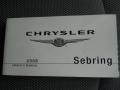 2008 Brilliant Black Crystal Pearl Chrysler Sebring LX Sedan  photo #19