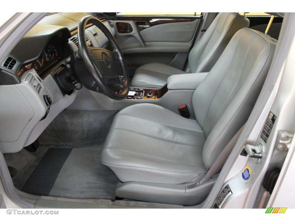 Grey Interior 1999 Mercedes-Benz E 300TD Sedan Photo #52241269