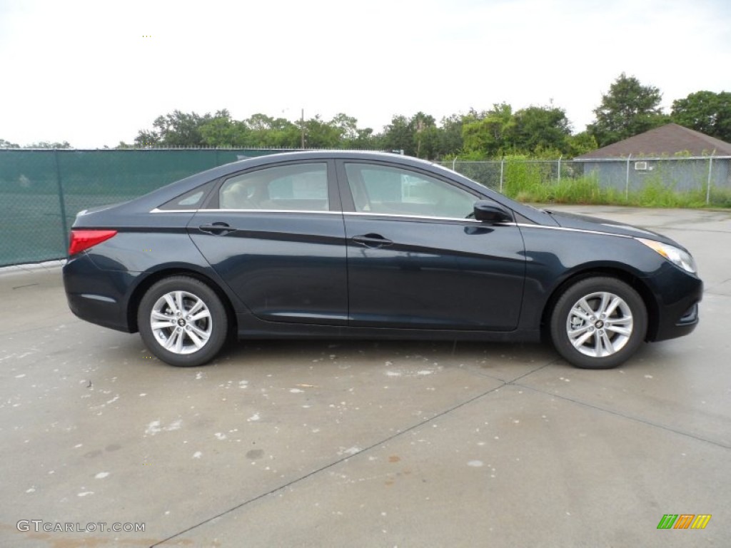 Pacific Blue Pearl 2012 Hyundai Sonata GLS Exterior Photo #52241701