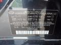 T3: Pacific Blue Pearl 2012 Hyundai Sonata GLS Color Code