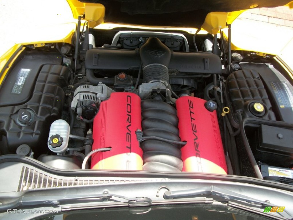 2003 Chevrolet Corvette Z06 5.7 Liter OHV 16 Valve LS6 V8 Engine Photo #52242637