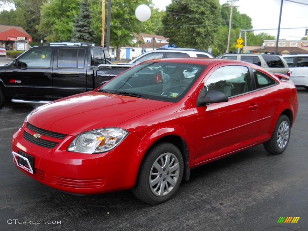 2010 Cobalt LS Coupe - Victory Red / Gray photo #1