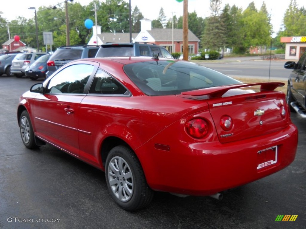 2010 Cobalt LS Coupe - Victory Red / Gray photo #11