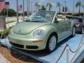 Gecko Green - New Beetle SE Convertible Photo No. 3