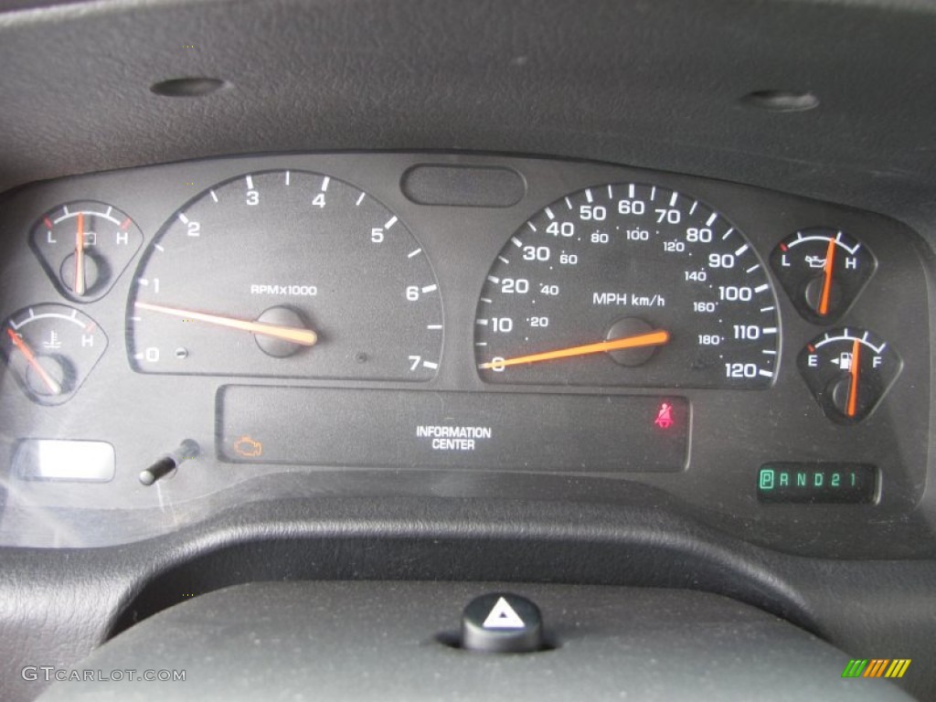 2002 Dodge Durango SXT 4x4 Gauges Photo #52244176