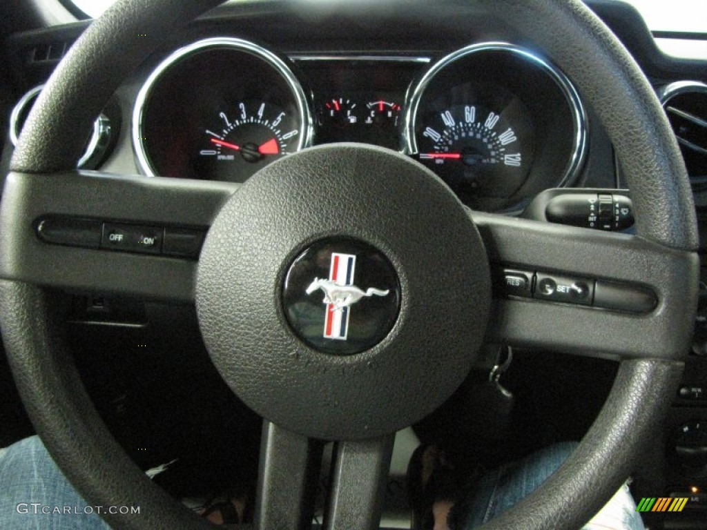 2005 Mustang V6 Deluxe Coupe - Redfire Metallic / Dark Charcoal photo #9