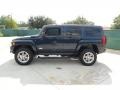 2007 Midnight Blue Metallic Hummer H3   photo #6