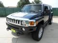 2007 Midnight Blue Metallic Hummer H3   photo #7