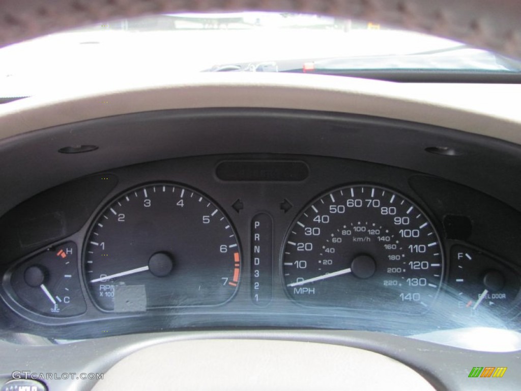 1999 Oldsmobile Alero GL Sedan Gauges Photo #52245199