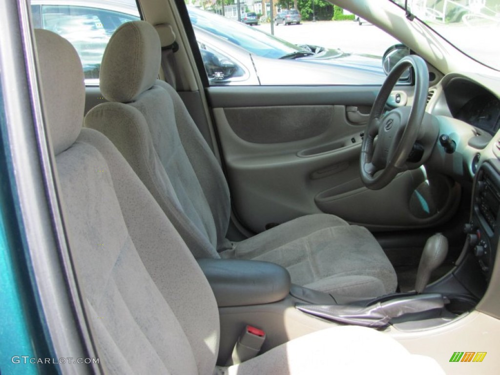1999 Alero GL Sedan - Jade Green Metallic / Pewter Gray photo #16