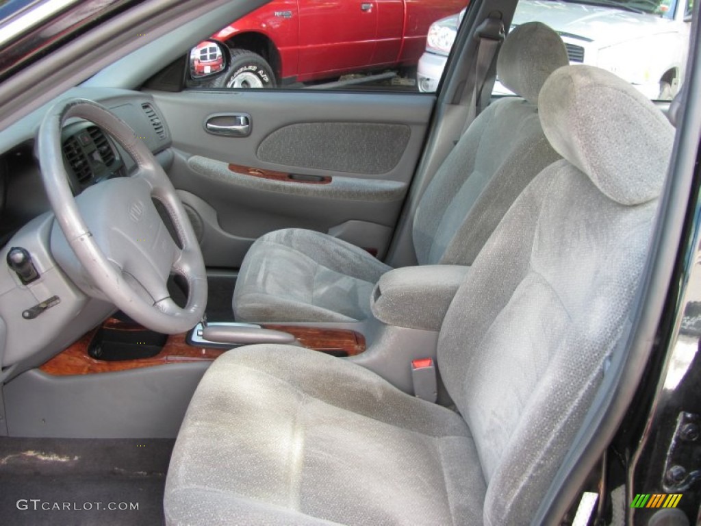 Gray Interior 2002 Kia Optima SE V6 Photo #52246030