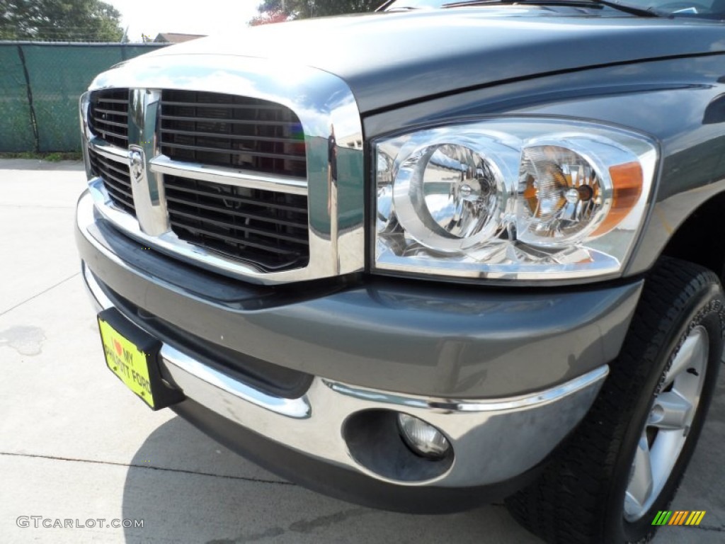 2007 Ram 1500 SLT Quad Cab 4x4 - Mineral Gray Metallic / Medium Slate Gray photo #13