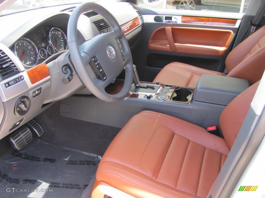 Sienna Interior 2008 Volkswagen Touareg 2 V8 Photo #52246843