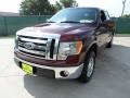 2010 Royal Red Metallic Ford F150 XLT SuperCrew  photo #7