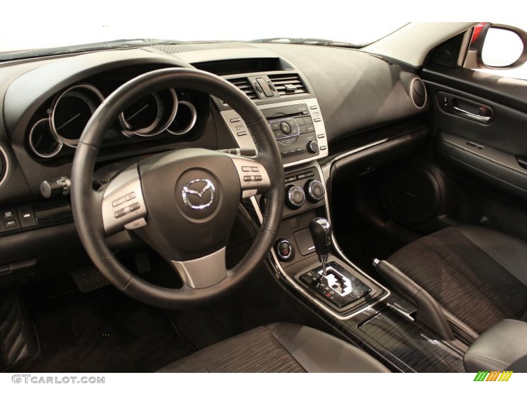 2009 Mazda MAZDA6 i Grand Touring Black Dashboard Photo #52247275