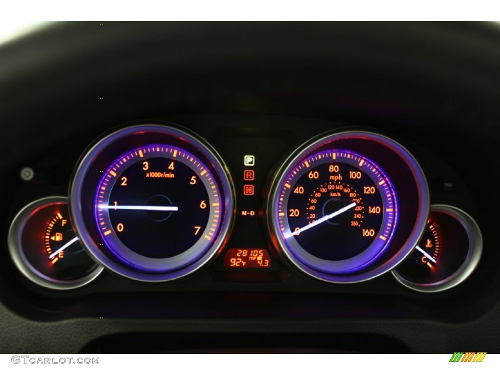 2009 Mazda MAZDA6 i Grand Touring Gauges Photo #52247284