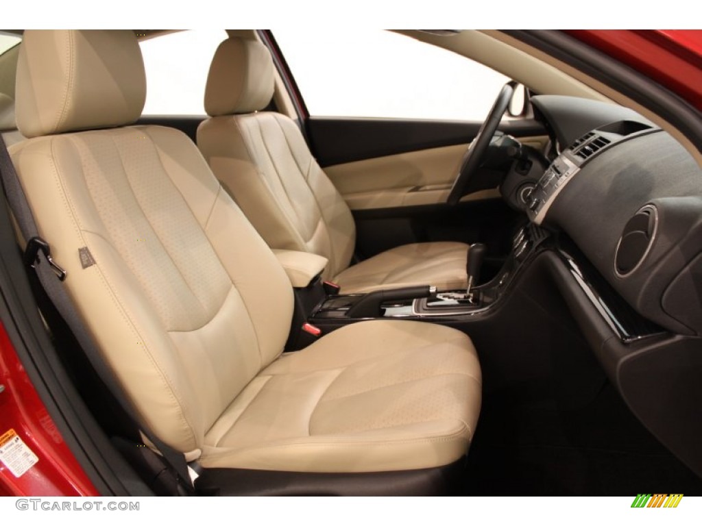Beige Interior 2009 Mazda MAZDA6 s Grand Touring Photo #52247638