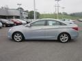 Iridescent Silver Blue Metallic 2011 Hyundai Sonata Limited Exterior