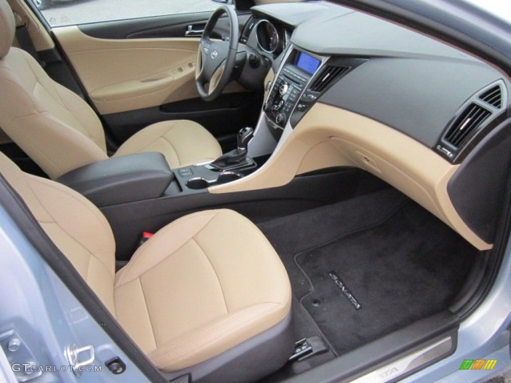 2011 Hyundai Sonata Limited Camel Dashboard Photo #52249666