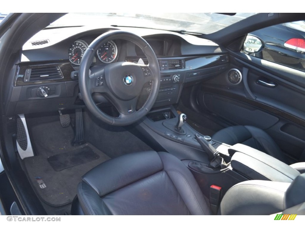 2009 M3 Coupe - Silverstone II Metallic / Black Novillo Leather photo #4