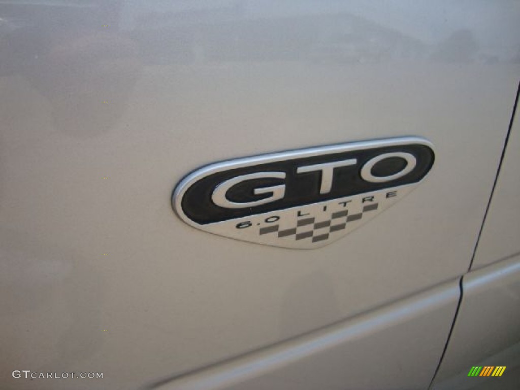 2005 Pontiac GTO Coupe Marks and Logos Photo #52250299