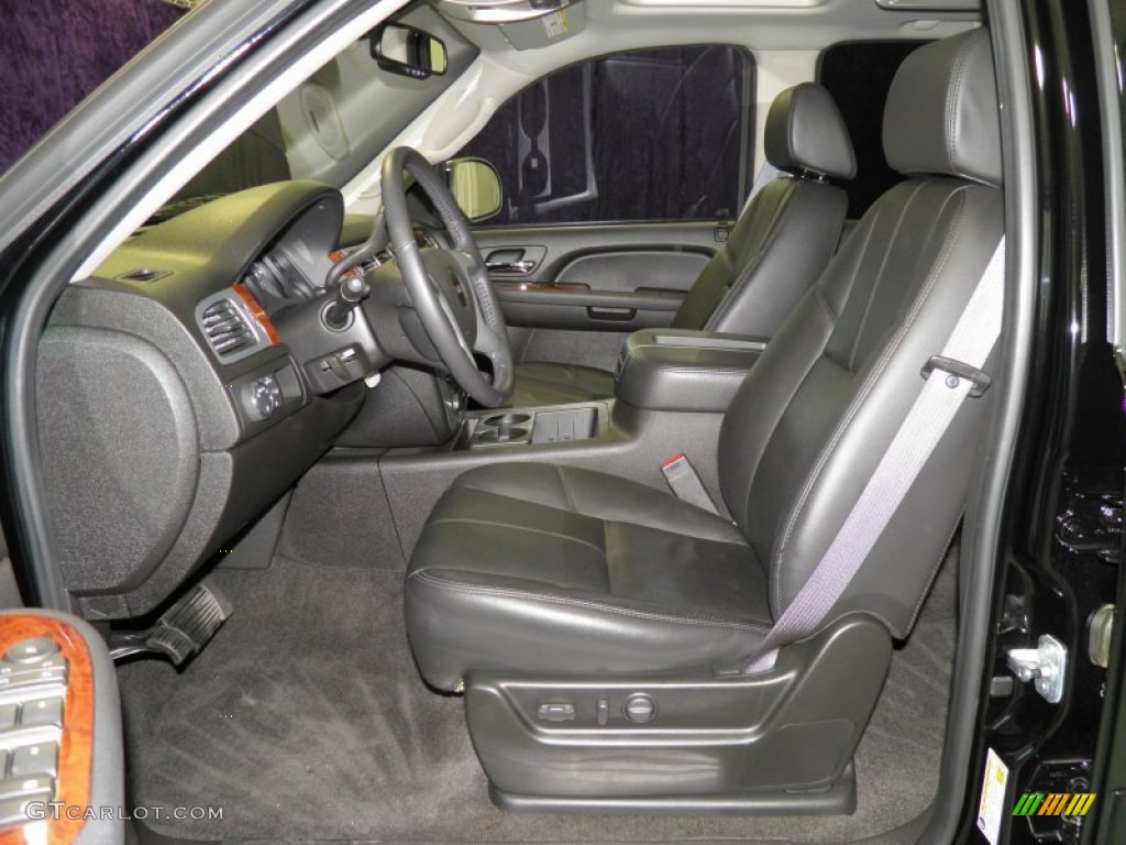 Ebony Interior 2009 GMC Yukon SLT Photo #52251052