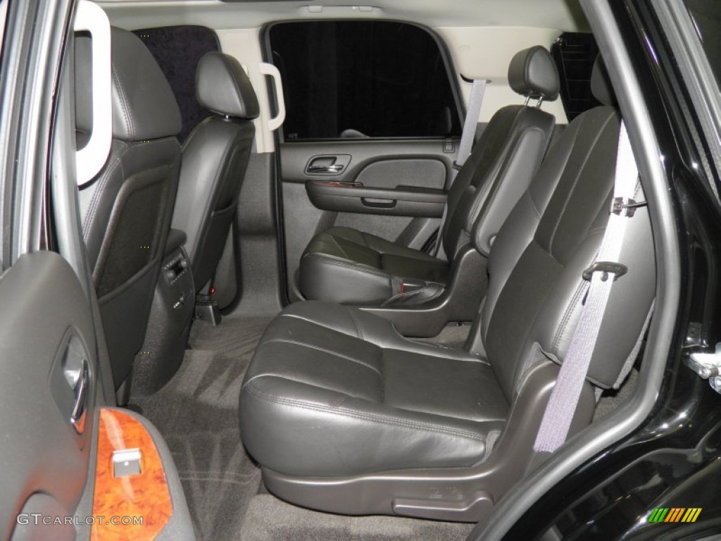 Ebony Interior 2009 GMC Yukon SLT Photo #52251127