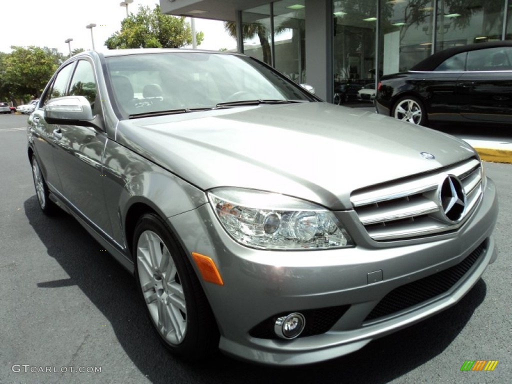 Palladium Silver Metallic 2009 Mercedes-Benz C 300 Sport Exterior Photo #52251337