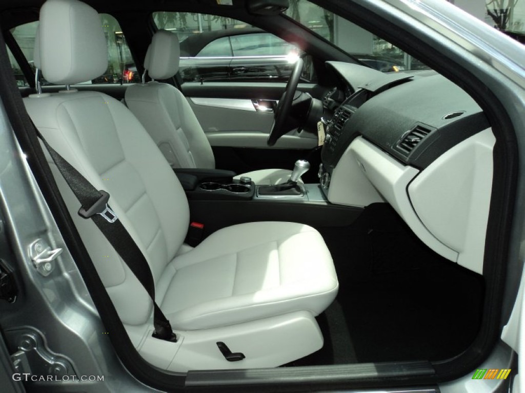 Grey/Black Interior 2009 Mercedes-Benz C 300 Sport Photo #52251529