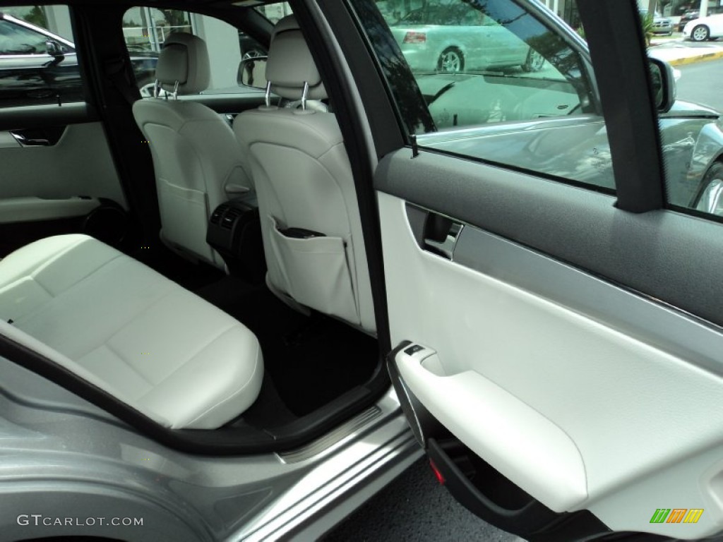 Grey/Black Interior 2009 Mercedes-Benz C 300 Sport Photo #52251538