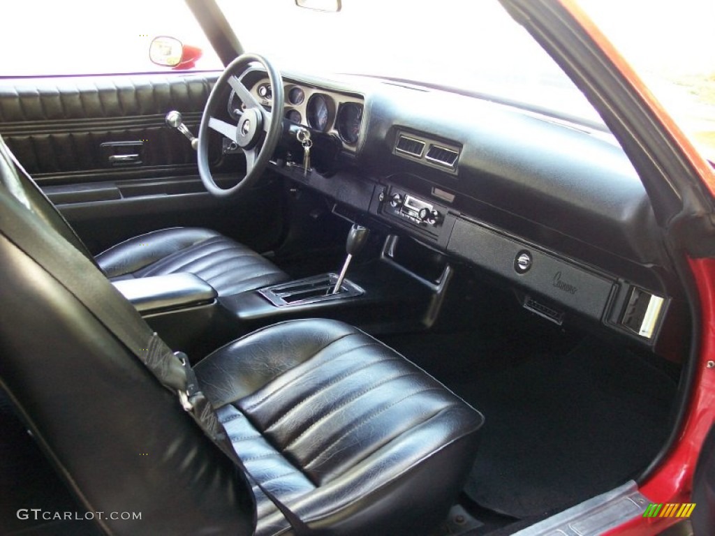 1977 Chevrolet Camaro Z28 Coupe Black Dashboard Photo #52251745