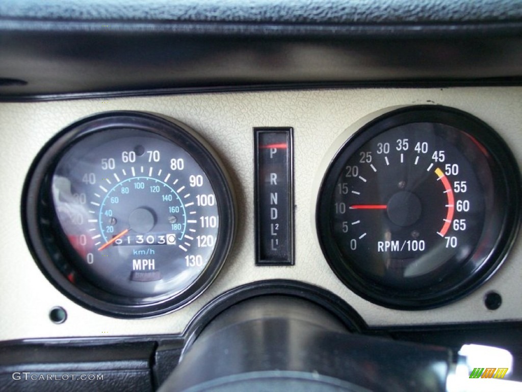 1977 Chevrolet Camaro Z28 Coupe Gauges Photo #52251958