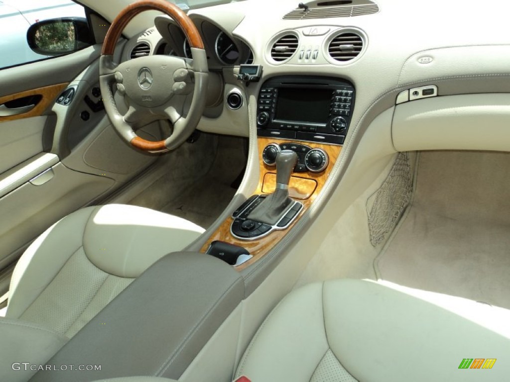 2005 Mercedes-Benz SL 500 Roadster Stone Dashboard Photo #52252039