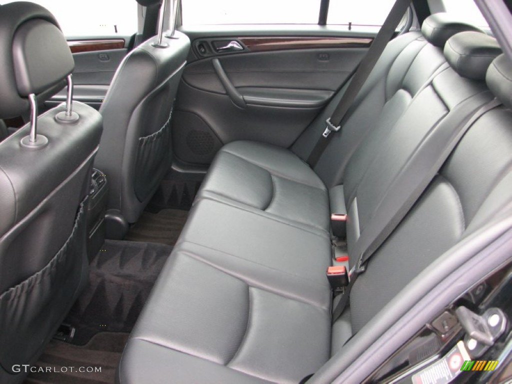 Charcoal Interior 2003 Mercedes-Benz C 320 4Matic Wagon Photo #52252162