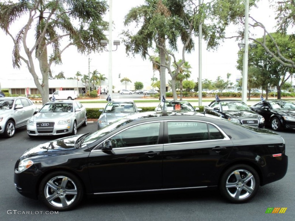 Black Granite Metallic 2011 Chevrolet Malibu LT Exterior Photo #52252477