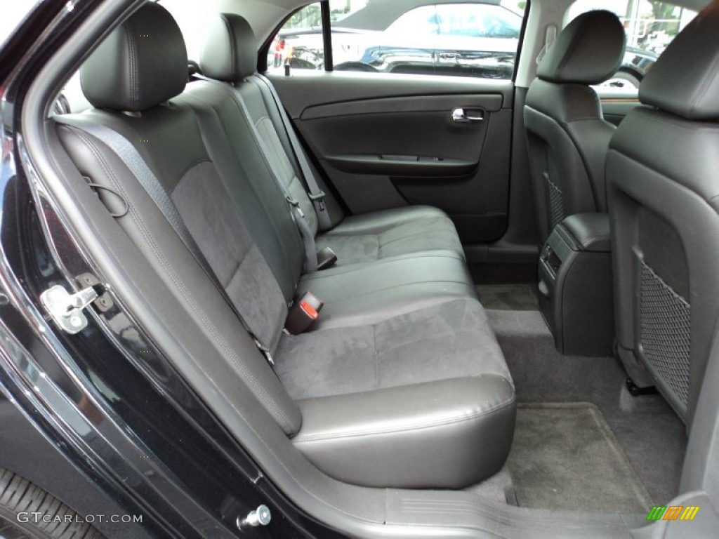 Ebony Interior 2011 Chevrolet Malibu LT Photo #52252555